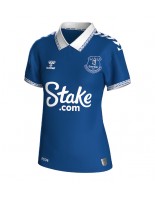 Everton Domácí Dres pro Dámské 2023-24 Krátký Rukáv